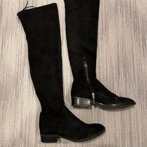 Sam Edelman Over the Knee Black Suede Boot!